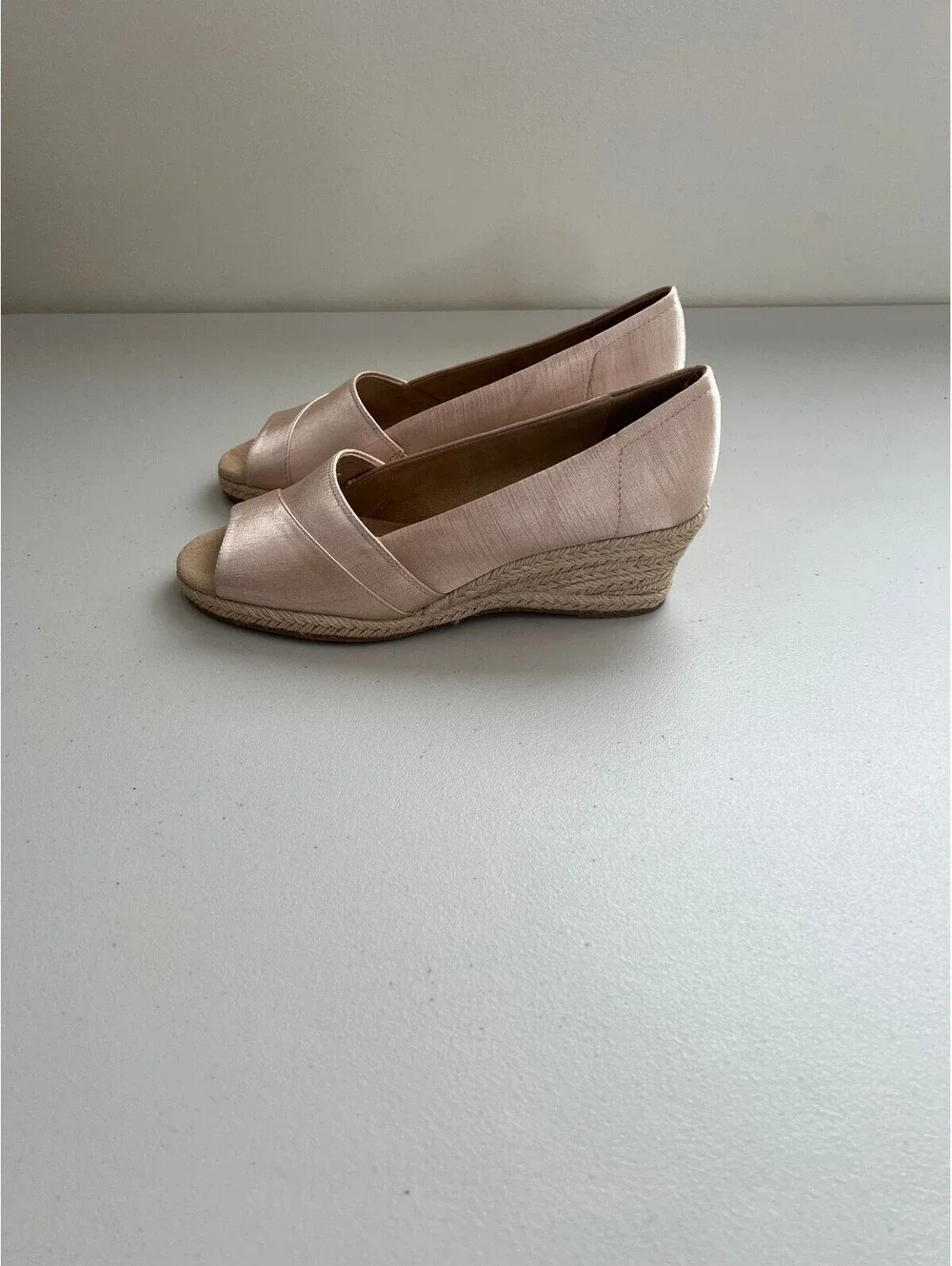 Easy Street Womens Jasper Espadrille Wedges, Size, 9